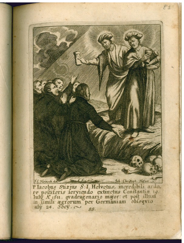 Hafner J. C. inizio sec. XVIII, Padre Giacomo Stiz e compagni