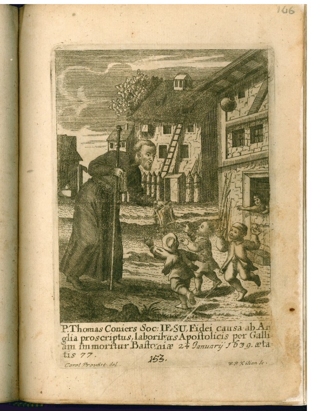 Kilian J. W. P. inizio sec. XVIII, Padre Thomas Coniers e i fanciulli