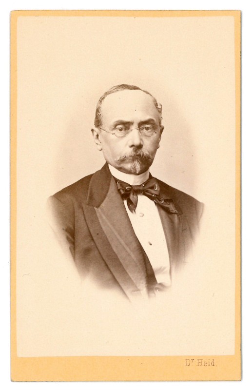 Heid H. (1868-1870 circa), Ritratto maschile