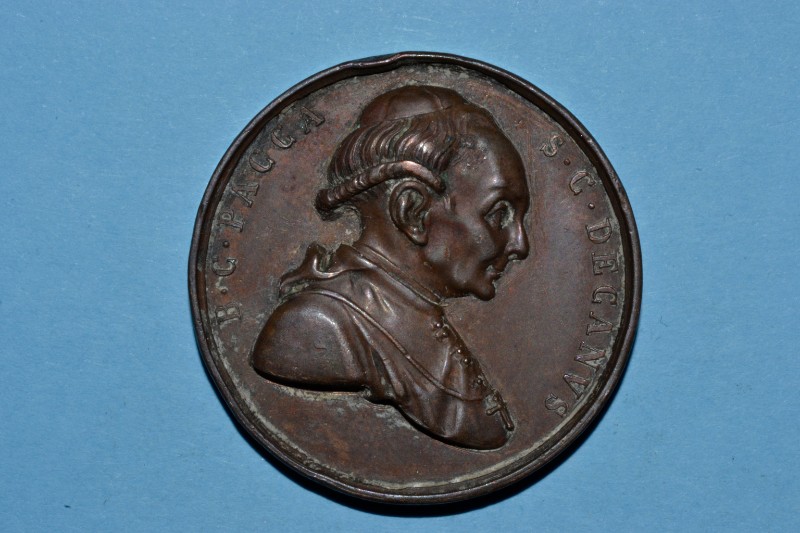 Caputi L. (?) (1830), Medaglia del decano Bartolomeo Pacca