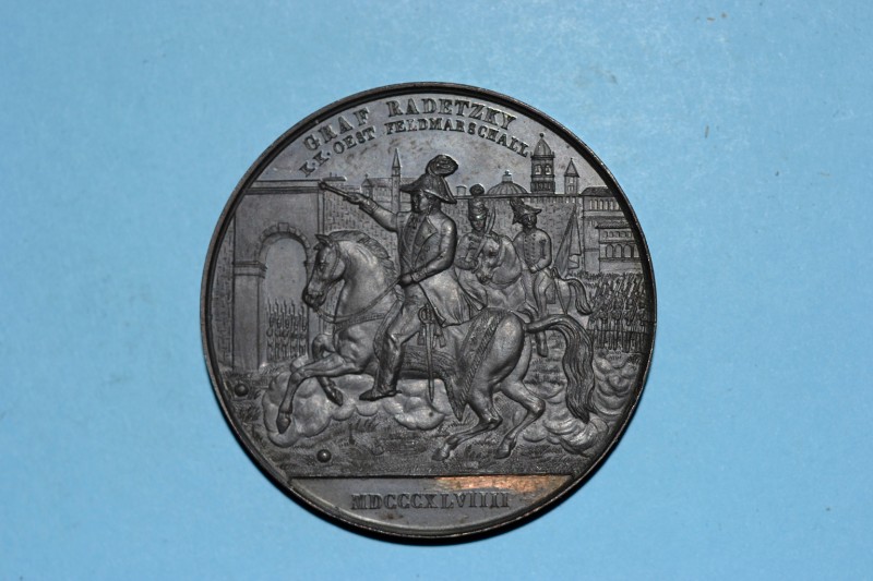Canzani D. (1849), Medaglia di Josef Radetzky