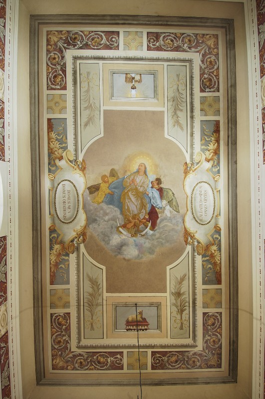 Mastacchi B. (1924), Decorazione del soffitto della navata