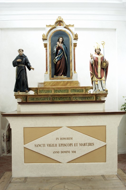 Bott. trentina (fine sec. XIX-2000), Altare maggiore