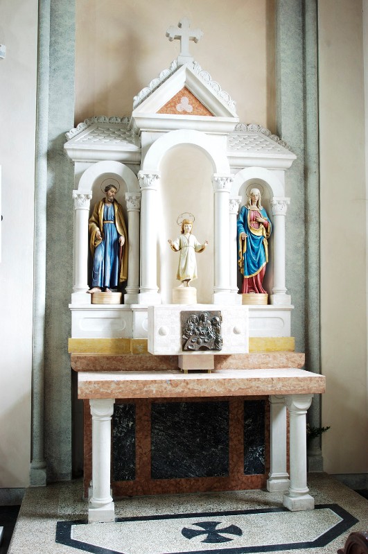 Baroncini E.-Baroncini L. (1912), Altare della Sacra famiglia