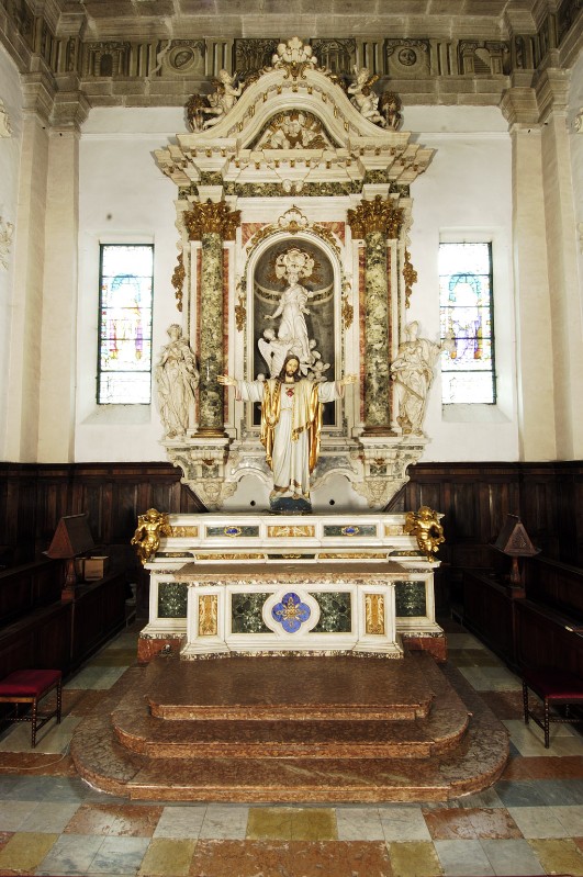 Bottega lombarda terzo quarto sec. XVIII, Altare maggiore
