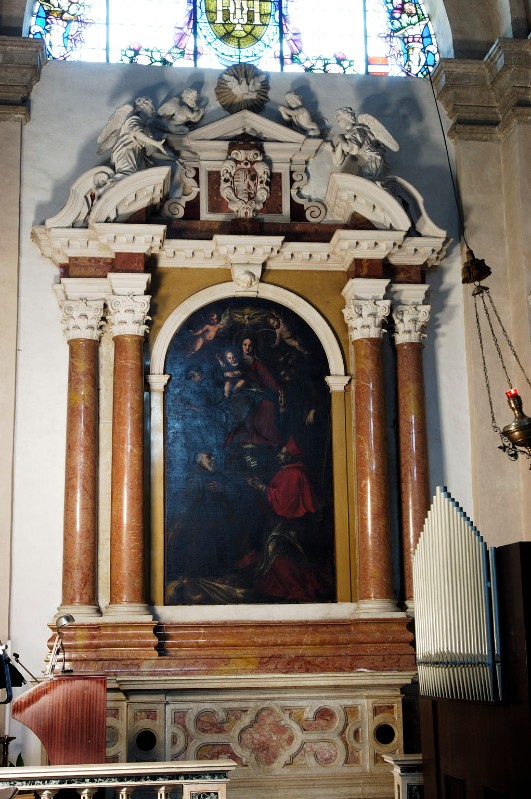 Rossi D. (1675-1677), Altare laterale dello Spirito Santo
