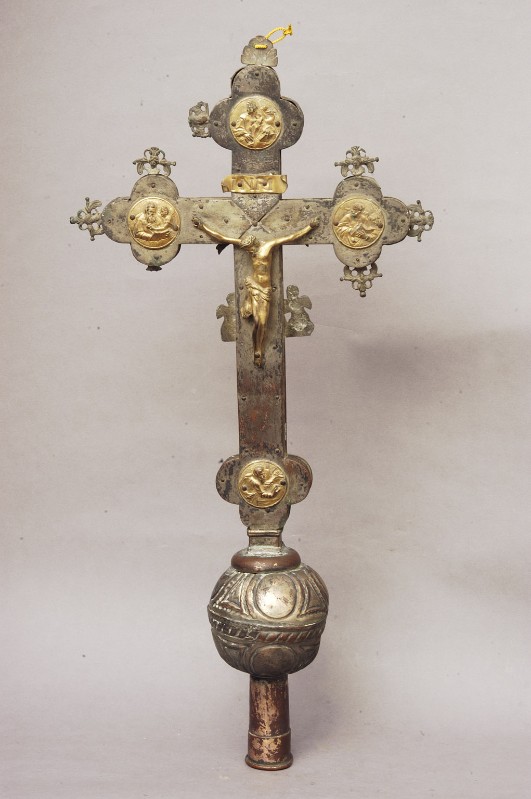 Bottega lombardo-veneta sec. XVII, Croce astile