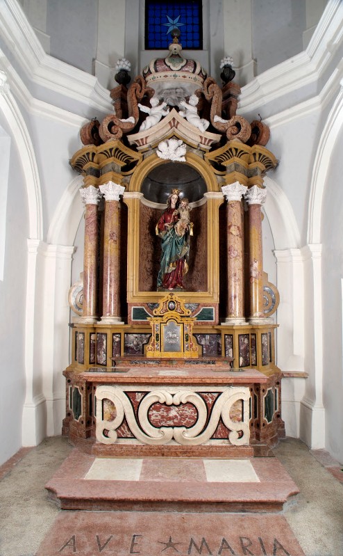 Bottega di Benedetti C. (1736), Altare del rosario
