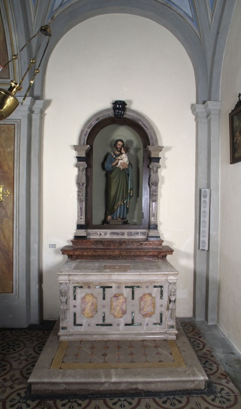 Maestranze trentine prima metà sec. XVII, Altare laterale di S. Giuseppe