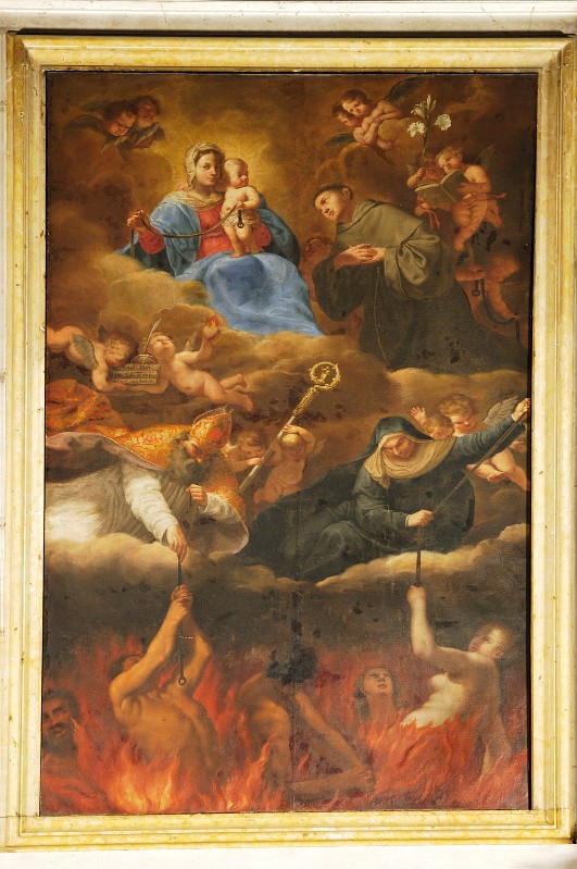 Alberti G. (1689), Madonna della cintola con Gesù Bambino e santi