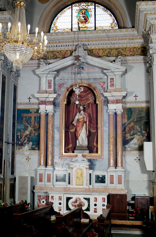 Maestranze trentine (1861), Altare del Sacro Cuore di Gesù
