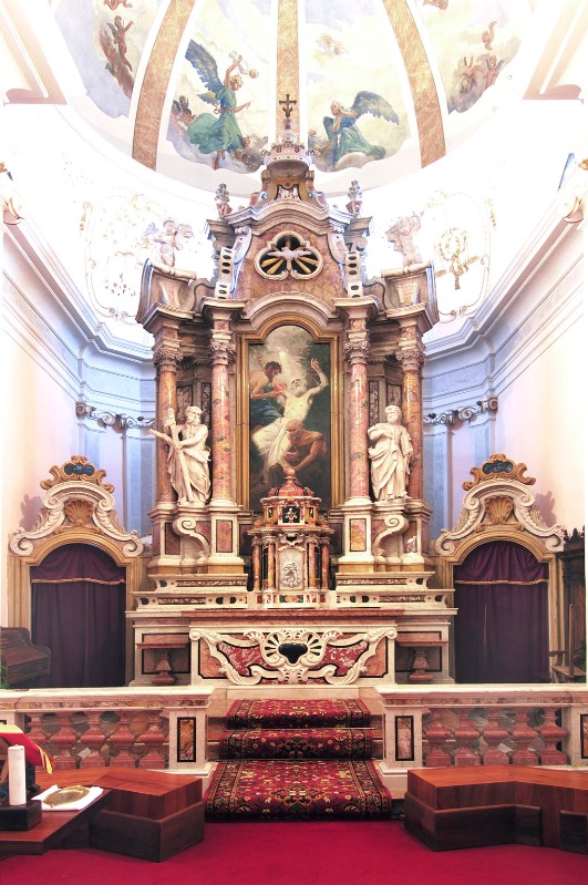 Passerini F. (1750-1751), Altare maggiore