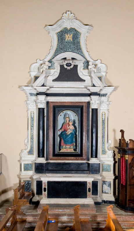 Maestranze lombarde terzo quarto sec. XVII, Altare della Madonna
