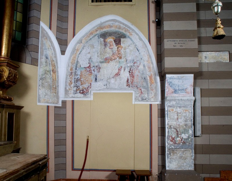 Baschenis S. prima metà sec. XVI, Affreschi della cappella di S. Rocco