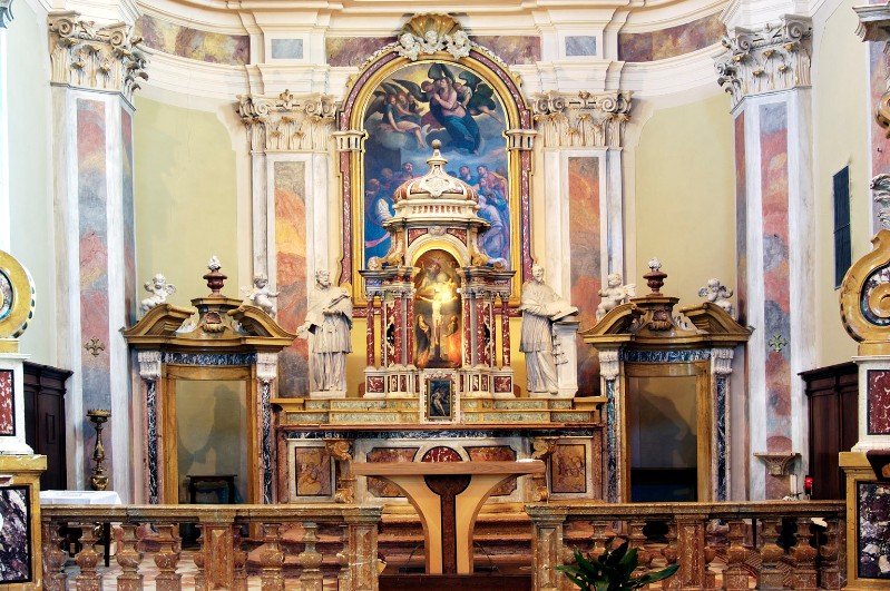 Attribuito a Benedetti C. primo quarto sec. XVIII, Altare maggiore