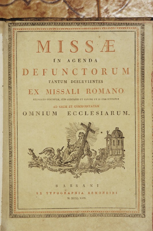 Tipografia Remondini (1817), Messale dei defunti