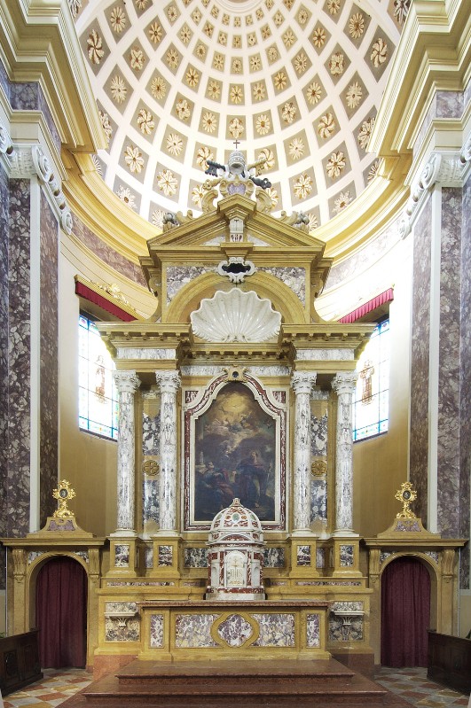 Temanza T. (1774-1775), Altare maggiore
