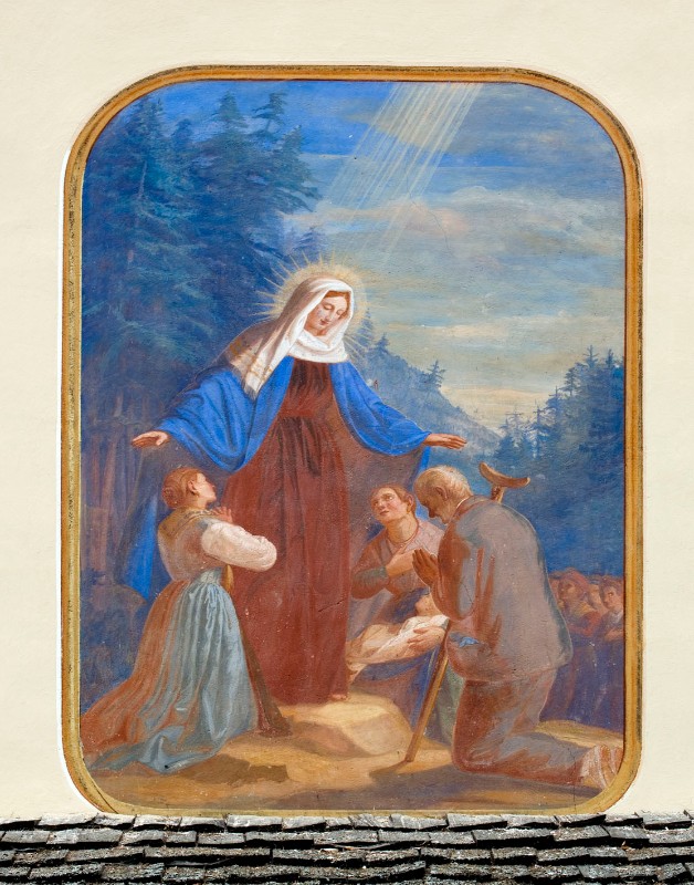 Pupin V. (1872), Madonna e devoti