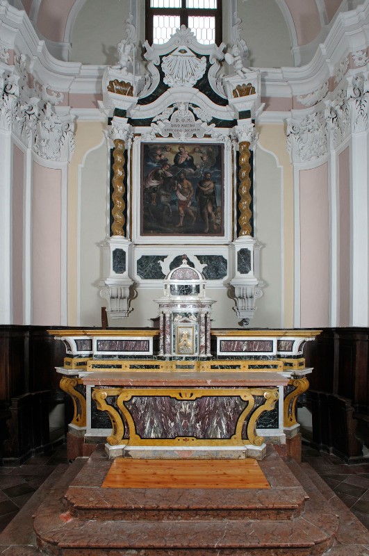 Maestranze lombarde (1768-1773), Altare maggiore