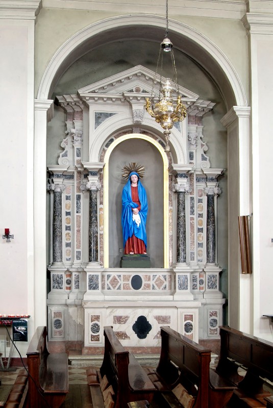 Maestranze padovane (1838), Altare laterale della Madonna addolorata