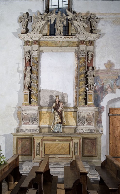 Bottega trentina ultimo quarto sec. XVII, Altare laterale della Deposizione