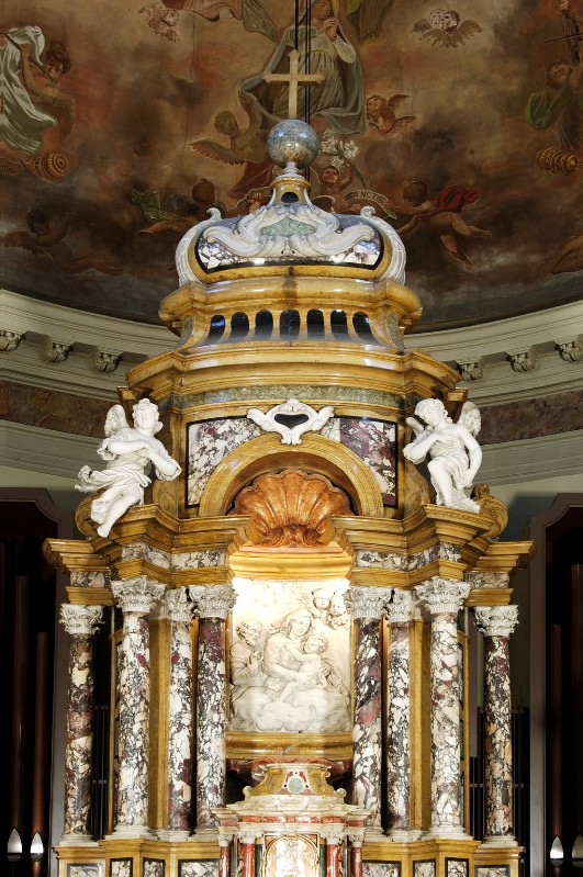 Benedetti C. il Giovane (1726-1728), Espositorio dell'altare maggiore