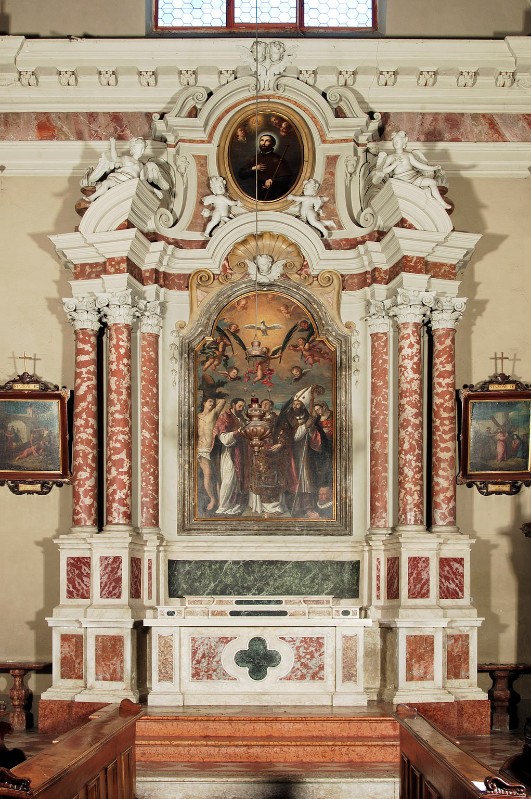 Attribuito a Pasquelli B.-Pasquelli D. (1737 circa), Altare dei Martiri