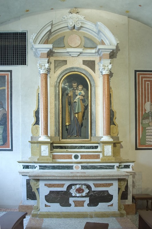 Maestranze trentine (1913), Altare di S. Giuseppe
