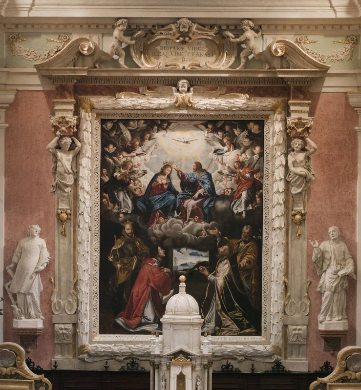 Visetti R. (1663), Ancona dell'altare maggiore