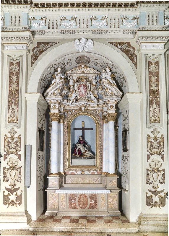 Visetti R. seconda metà sec. XVII, Altare laterale della Pietà