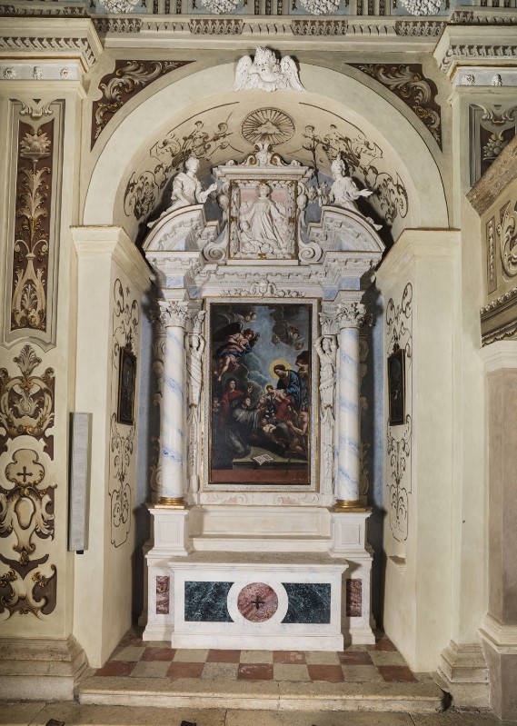 Visetti R. seconda metà sec. XVII, Altare laterale di S. Antonio da Padova