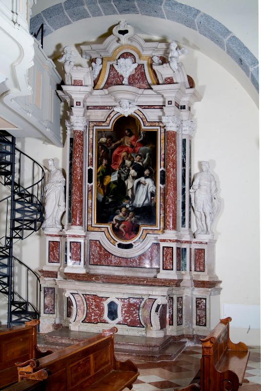 Maestranze veronesi prima metà sec. XVIII, Altare laterale di S. Giovanni