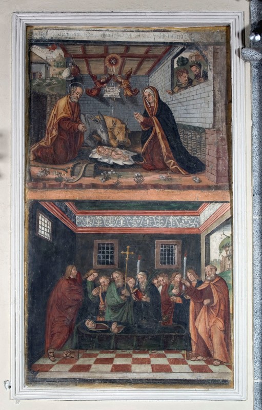 Baschenis S. (1536), Dipinti murali