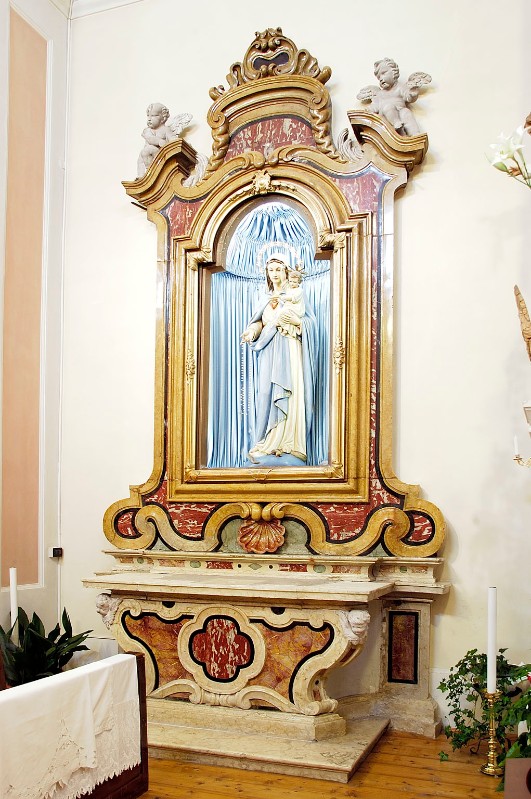 Benedetti T. (?) metà sec. XVIII, Altare della Madonna