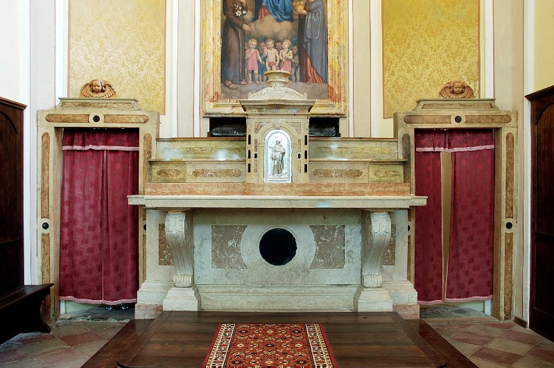 Maestranze trentine (1845), Altare maggiore