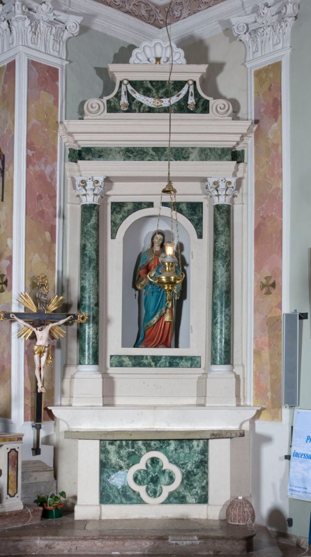 Maestranze trentine (1825), Altare della Madonna del rosario