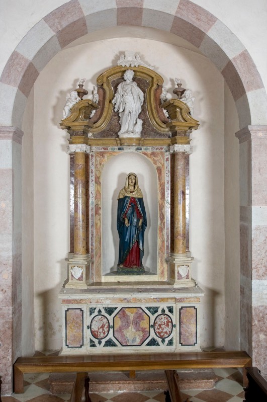 Bottega di Benedetti C. sec. XVII-XVIII, Altare di S. Giovanni Battista