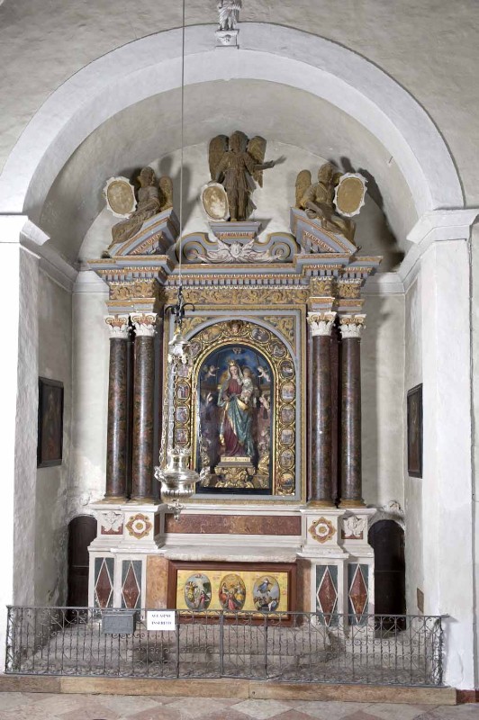 Maestranze trentine (1629 circa), Altare laterale del rosario