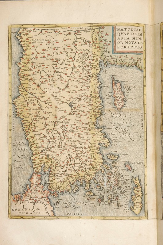 Officina Plantiniana (1595), Carta geografica dell'Anatolia