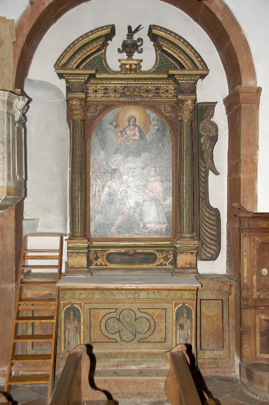 Bottega trentina (1628), Altare laterale