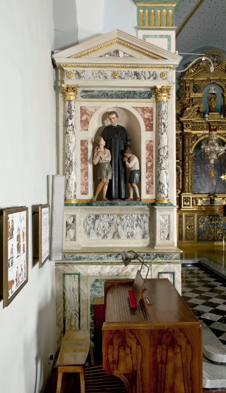 Maestranze trentine (1854), Altare laterale di S. Giovanni Bosco