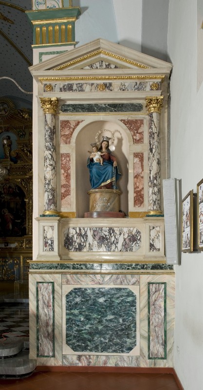 Maestranze trentine (1854 circa), Altare laterale della Madonna di Pompei