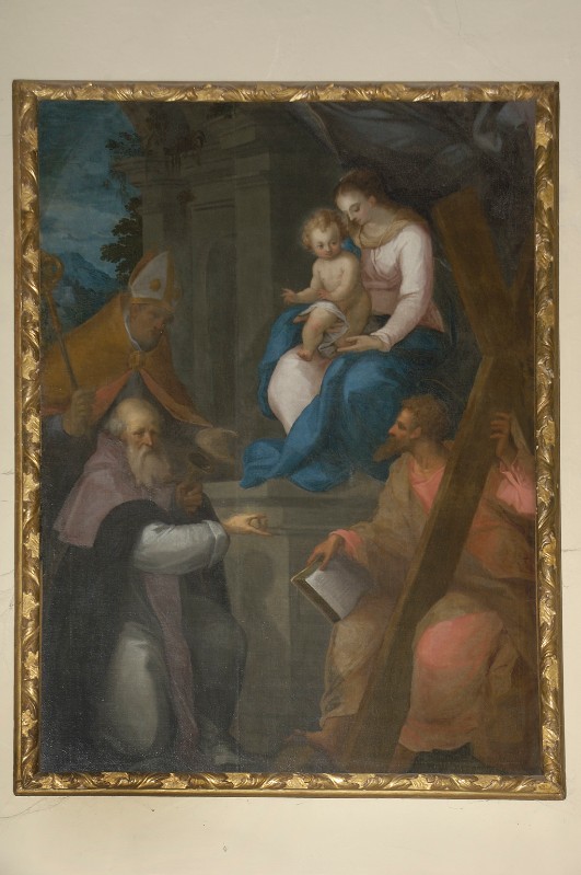 Polacco M. T. (1608 circa), Madonna con Gesù Bambino e santi