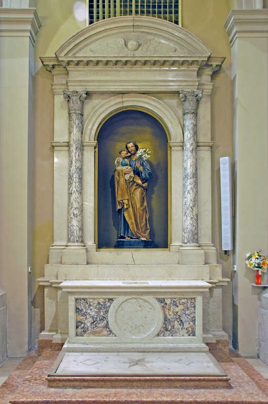 Selvatico P.-Varner S. (1852 circa), Altare di S. Giuseppe