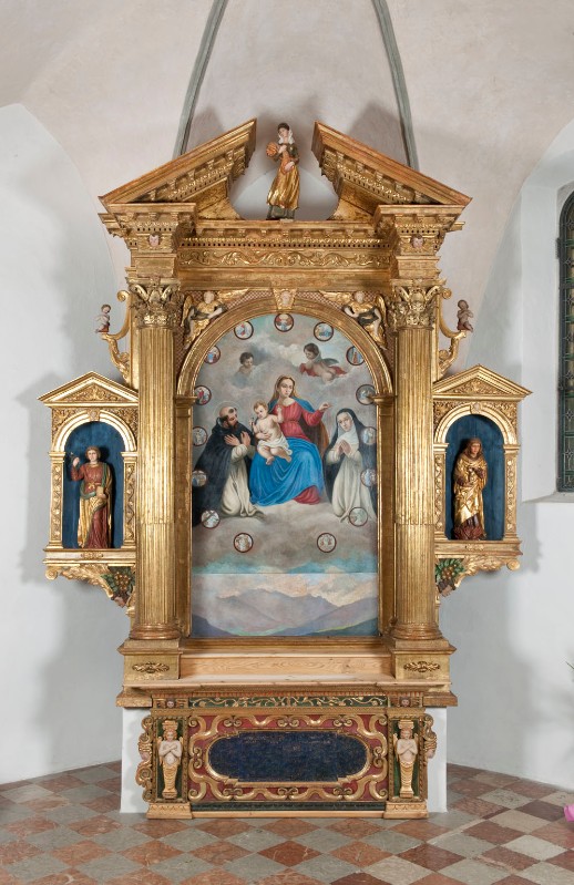 Bonesini P. (1623-1624), Altare della Madonna del rosario