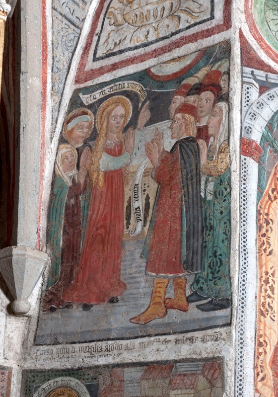 Baschenis G.-Baschenis B. (1470-1497), S. Maria Maddalena predica a Marsiglia