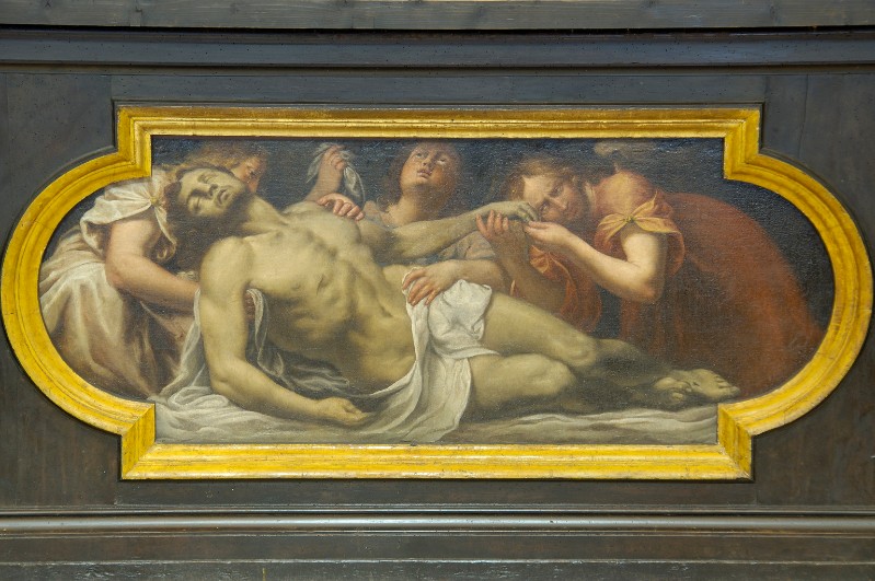 Alberti G. (?) (1693-1698), Gesù Cristo in pietà sorretto da angeli
