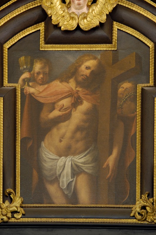 Alberti G. (?) (1693-1698), Gesù Cristo redentore e angioletti