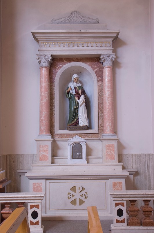 Maestranze trentine (1865-1870), Altare di S. Anna