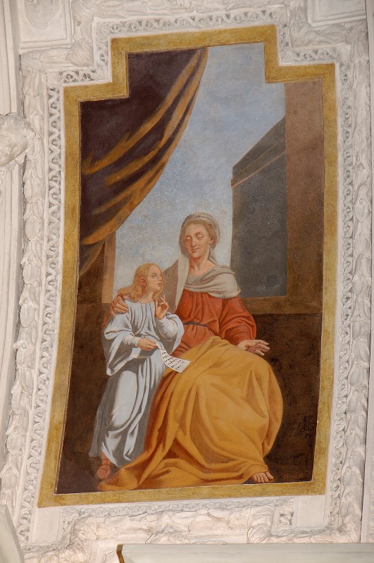 Alberti G. (1682-1683), Maria Bambina e S. Anna